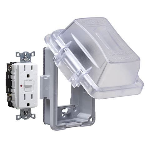 electrical junction box cofer|exterior electrical box cover.